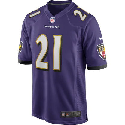 Baltimore Ravens Mark Ingram Team Game Purple Football Jersey product image