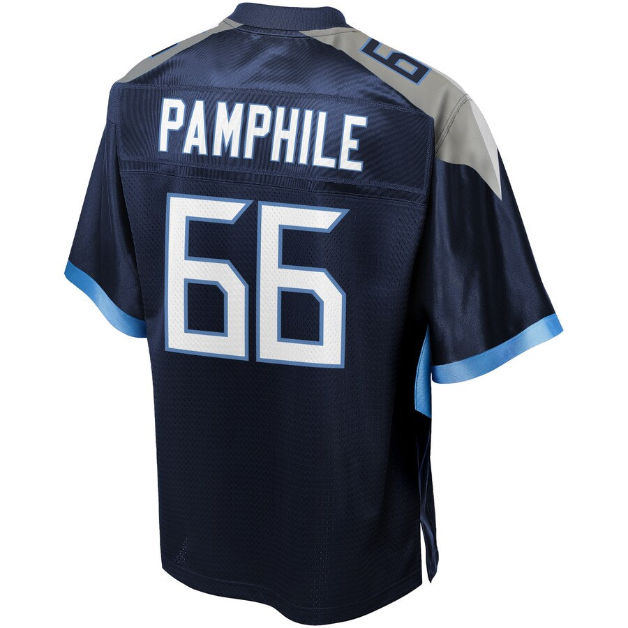 Tennessee Titans Kevin Pamphile Pro Line Big & Tall Team Color Navy Football Jersey product image