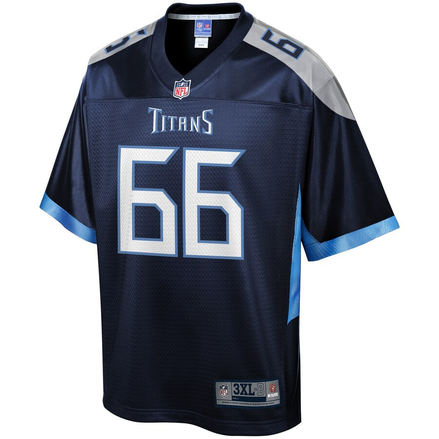 Tennessee Titans Kevin Pamphile Pro Line Big & Tall Team Color Navy Football Jersey product image
