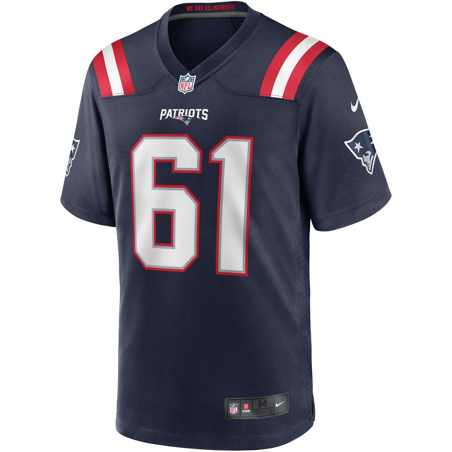 New England Patriots Marcus Cannon Game Navy Football Jersey product image
