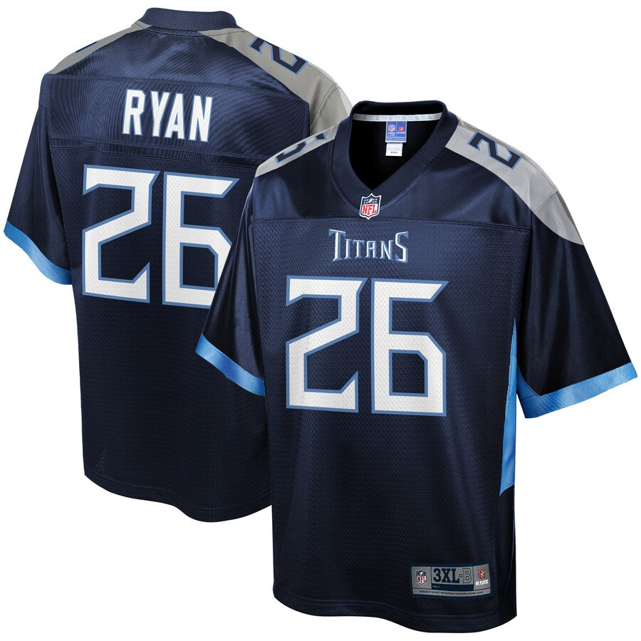 Tennessee Titans Logan Ryan Pro Line Big & Tall Team Color Navy Football Jersey product image