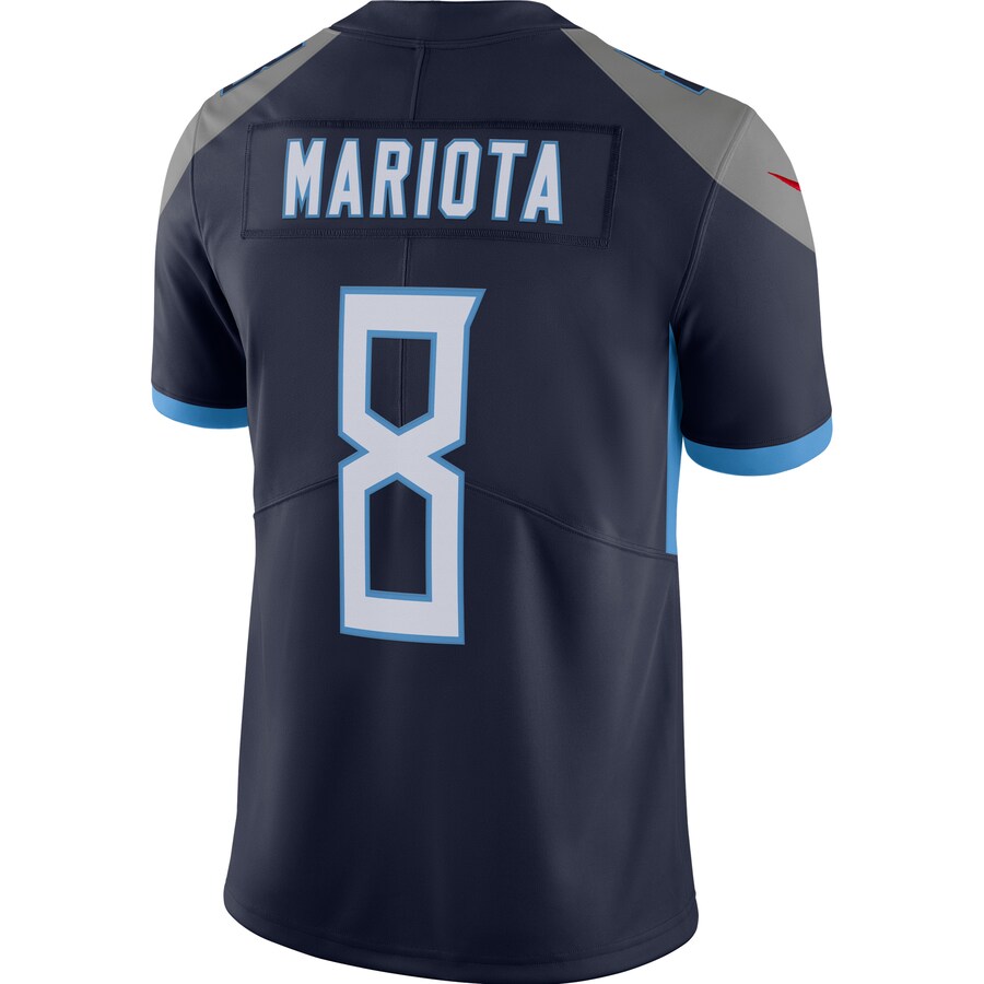 Tennessee Titans Marcus Mariota Limited Navy Football Jersey product image
