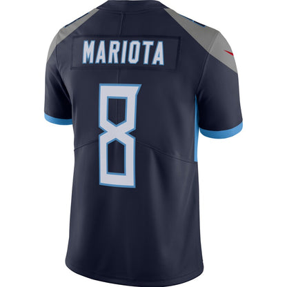 Tennessee Titans Marcus Mariota Limited Navy Football Jersey product image