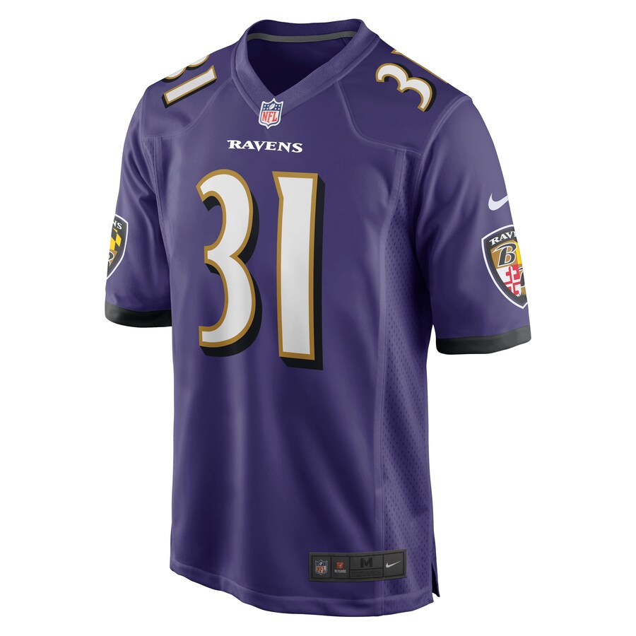 Baltimore Ravens Jamal Lewis Game Purple Football Jersey product image