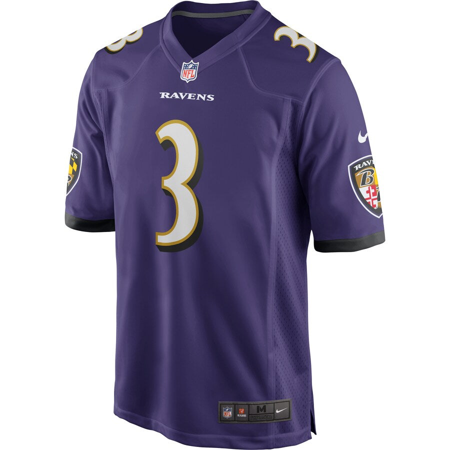 Baltimore Ravens Robert Griffin Game Purple Football Jersey product image