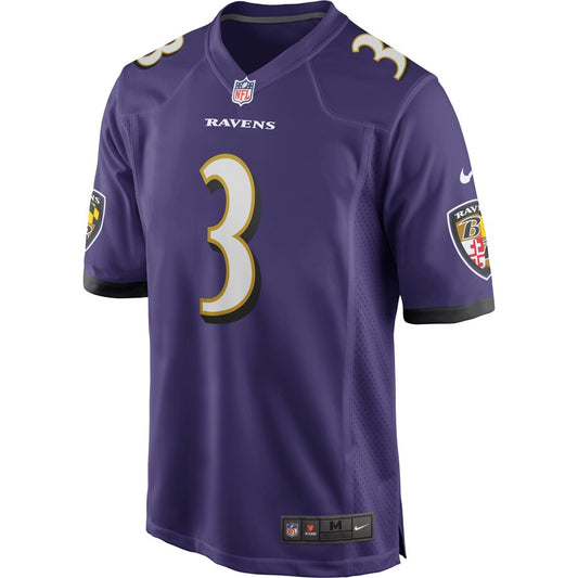 Baltimore Ravens Robert Griffin Game Purple Football Jersey product image