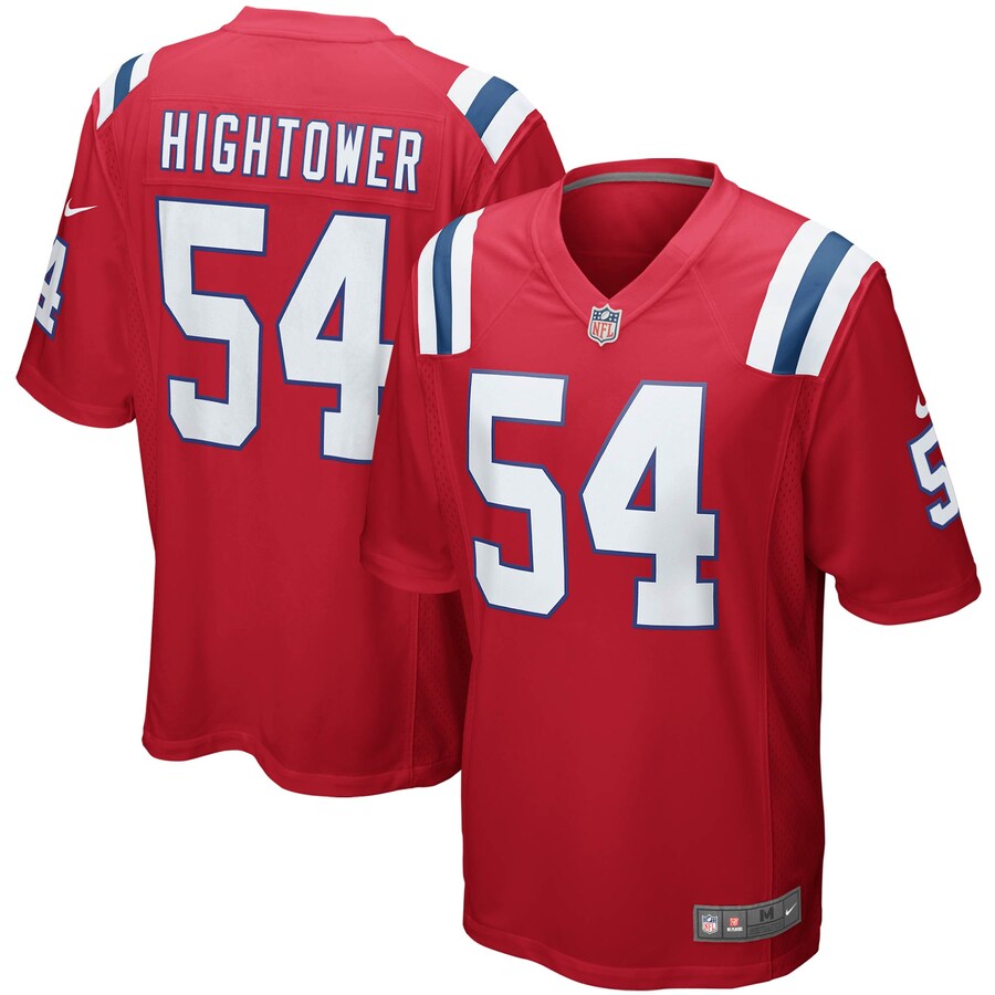 New England Patriots Dont'a Hightower Alternate Game Red Football Jersey product image