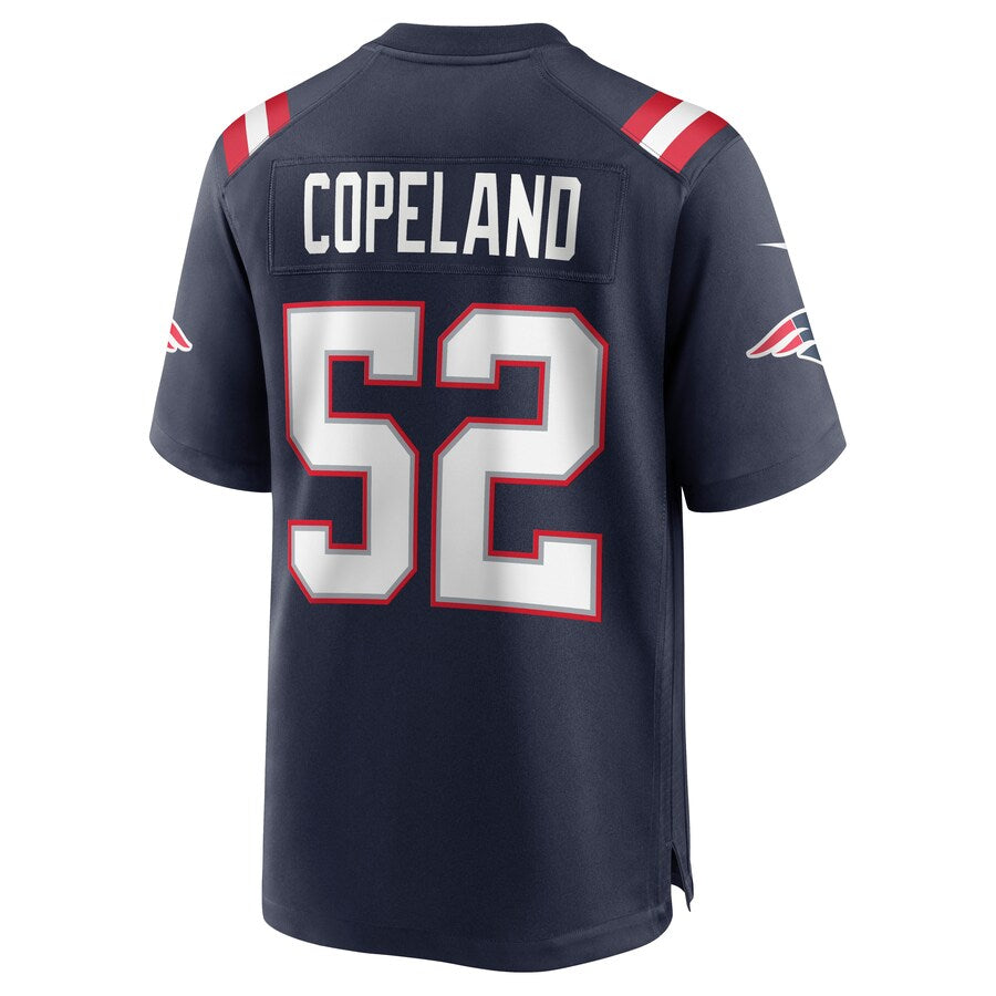 New England Patriots Brandon Copeland Game Navy Football Jersey product image