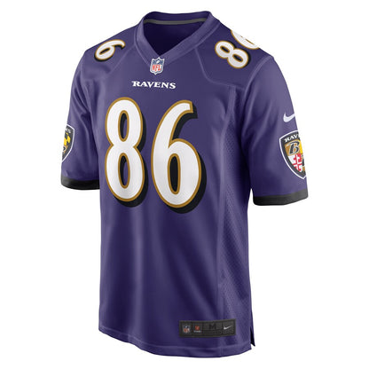 Baltimore Ravens Nick Boyle Game Purple Football Jersey product image