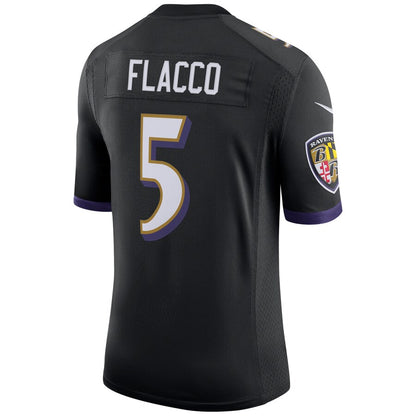 Baltimore Ravens Joe Flacco Limited Black Football Jersey product image