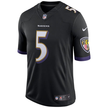 Baltimore Ravens Joe Flacco Limited Black Football Jersey product image