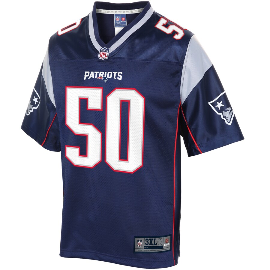 New England Patriots Chase Winovich Pro Line Big & Tall Navy Football Jersey product image