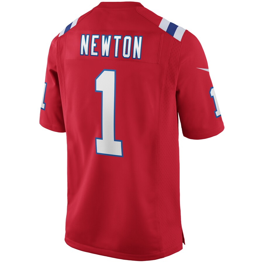 New England Patriots Cam Newton Alternate Game Red Football Jersey product image