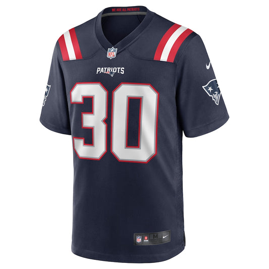 New England Patriots Jason Mccourty Game Navy Football Jersey product image
