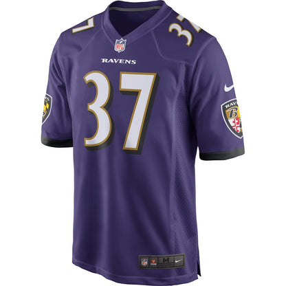 Baltimore Ravens Javorius Allen Game Purple Football Jersey product image