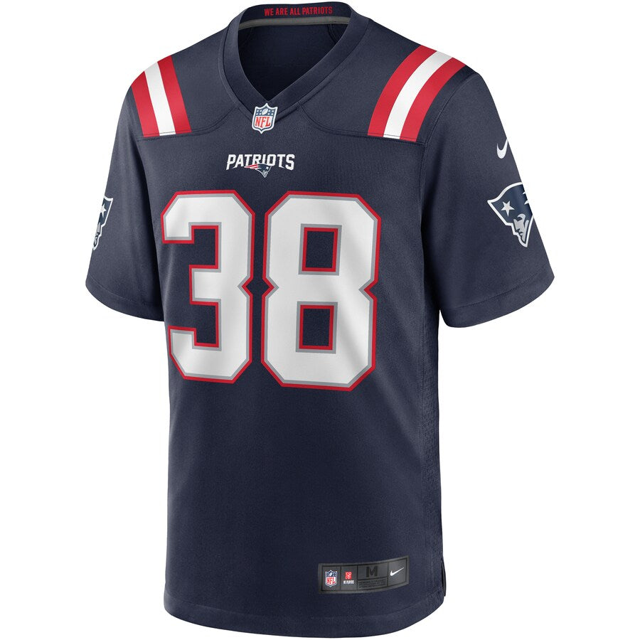 New England Patriots Brandon Bolden Game Navy Football Jersey product image