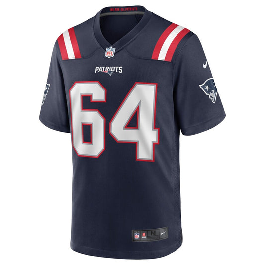 New England Patriots Hjalte Froholdt Game Navy Football Jersey product image