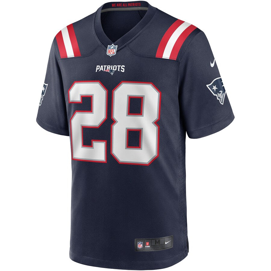 New England Patriots Curtis Martin Game Navy Football Jersey product image