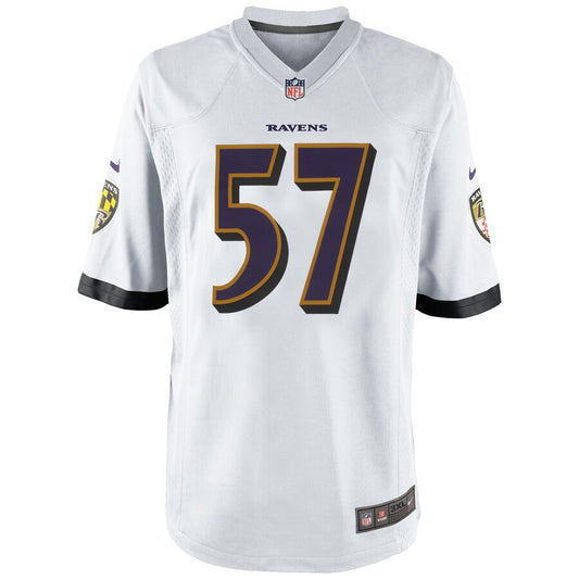 Baltimore Ravens C.j. Mosley Game White Football Jersey product image