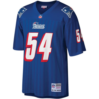 New England Patriots Tedy Bruschi Legacy Royal Football Jersey product image