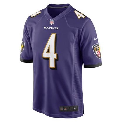 Baltimore Ravens Sam Koch Game Purple Football Jersey product image