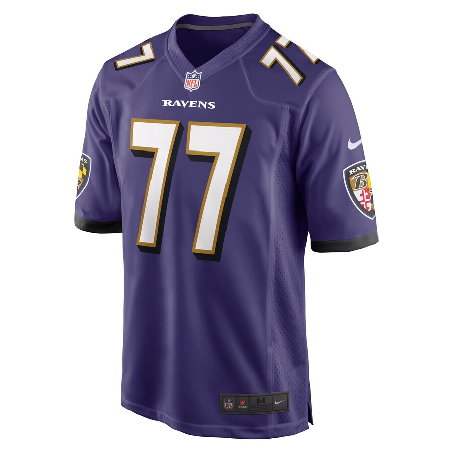 Baltimore Ravens Bradley Bozeman Game Purple Football Jersey product image