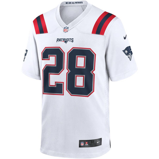 New England Patriots James Game White Football Jersey product image