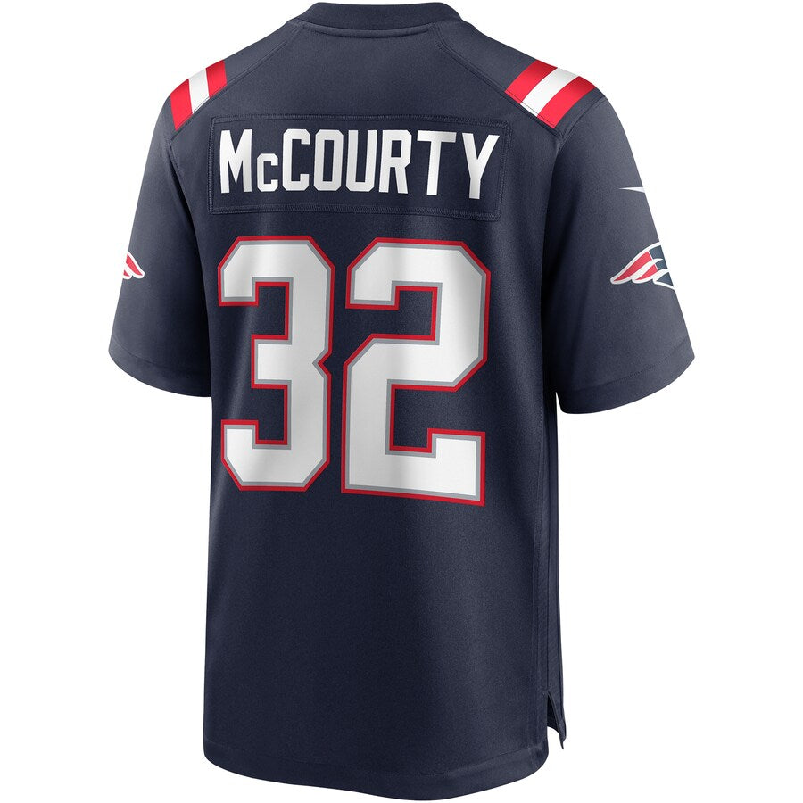 New England Patriots Devin Mccourty Game Navy Football Jersey product image