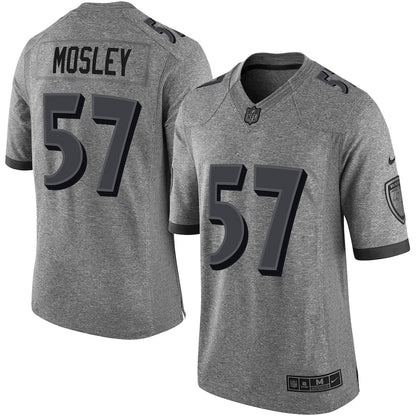 Baltimore Ravens C.j. Mosley Limited Gray Football Jersey product image