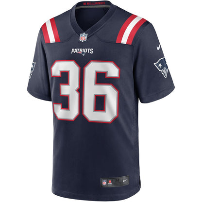 New England Patriots Lawyer Milloy Game Navy Football Jersey product image