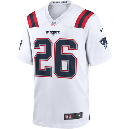 New England Patriots Sony Michel Game White Football Jersey product image