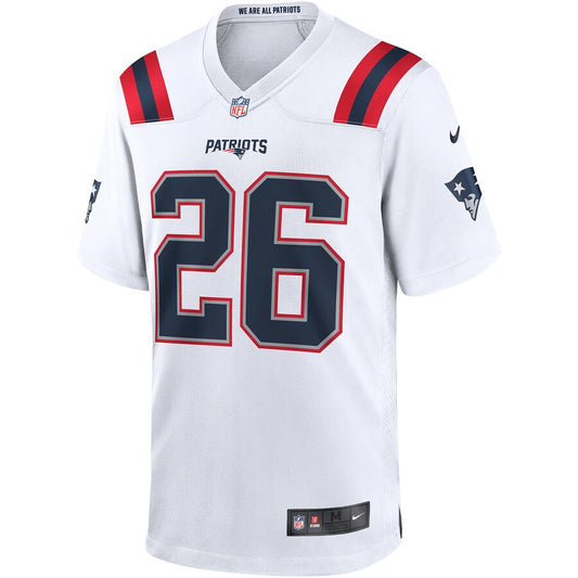 New England Patriots Sony Michel Game White Football Jersey product image