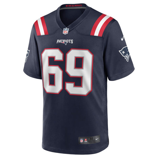 New England Patriots Shaq Mason Game Navy Football Jersey product image