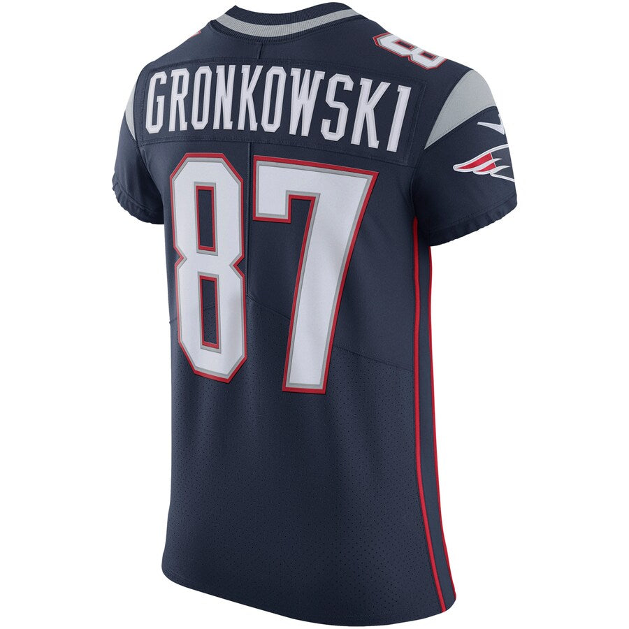 New England Patriots Rob Gronkowski Alternate Navy Football Jersey product image