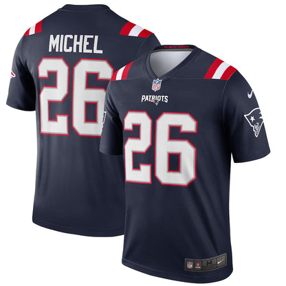 New England Patriots Sony Michel Navy Football Jersey product image