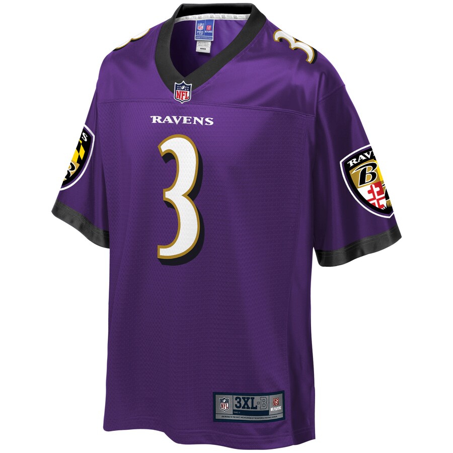 Baltimore Ravens Robert Griffin Pro Line Big & Tall Purple Football Jersey product image
