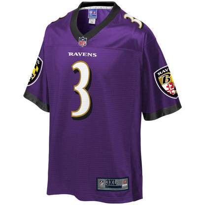 Baltimore Ravens Robert Griffin Pro Line Big & Tall Purple Football Jersey product image