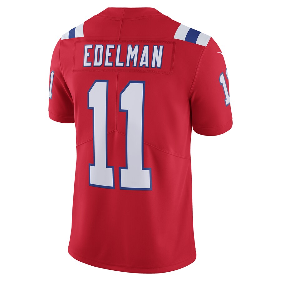 New England Patriots Julian Edelman Alternate Limited Red Football Jersey product image