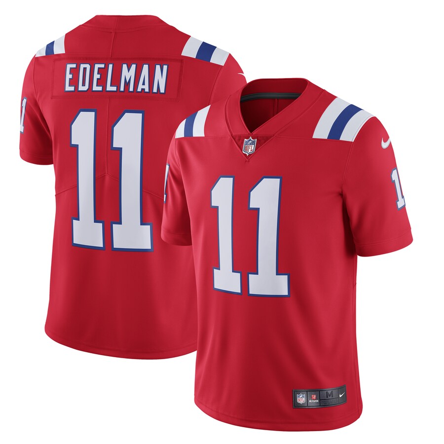 New England Patriots Julian Edelman Alternate Limited Red Football Jersey product image