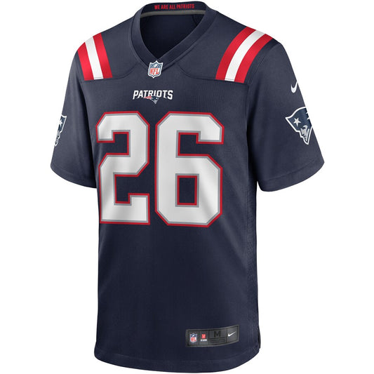 New England Patriots Sony Michel Game Navy Football Jersey product image