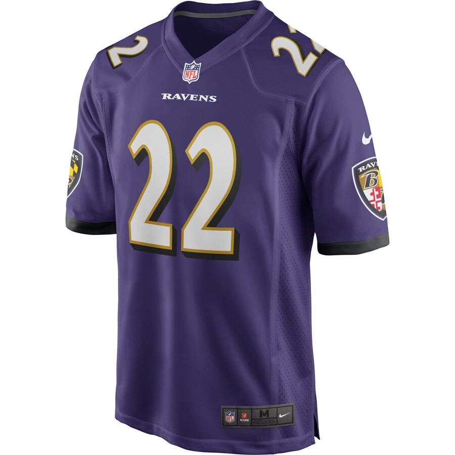 Baltimore Ravens Jimmy Smith Team Game Purple Football Jersey product image