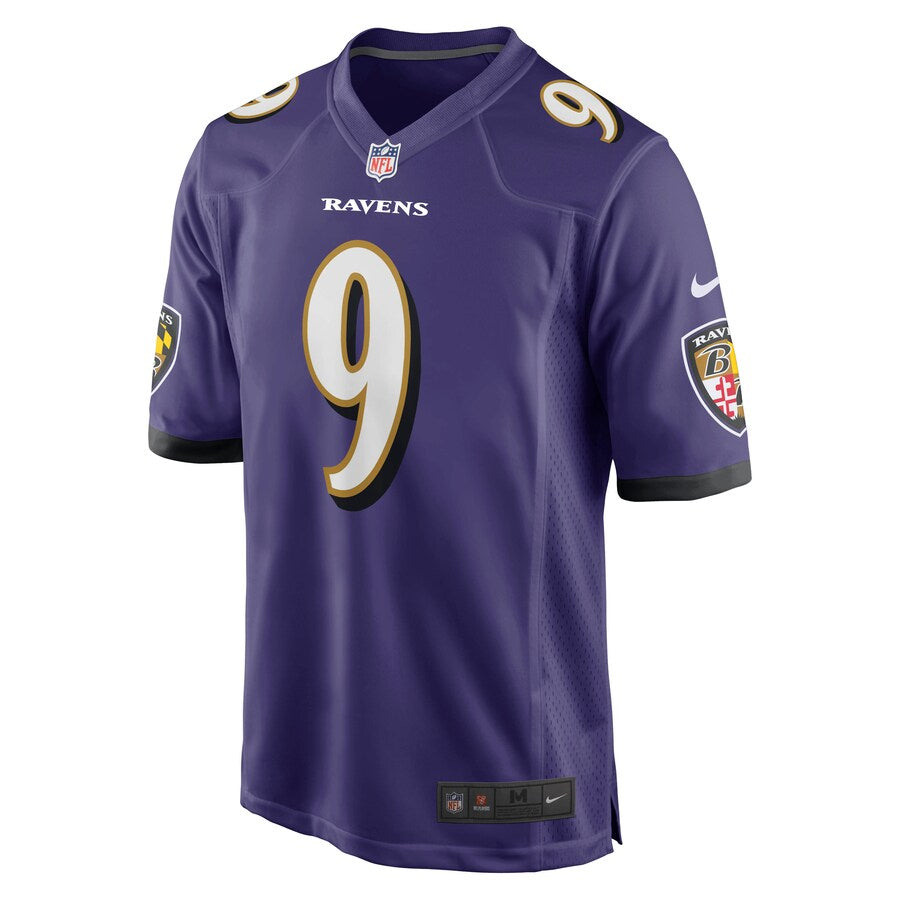 Baltimore Ravens Steve Mcnair Game Purple Football Jersey product image