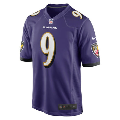Baltimore Ravens Steve Mcnair Game Purple Football Jersey product image