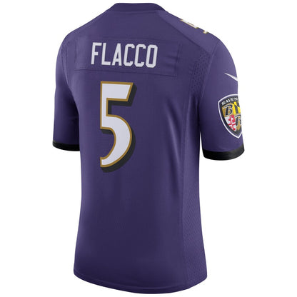 Baltimore Ravens Joe Flacco Speed Limited Purple Football Jersey product image