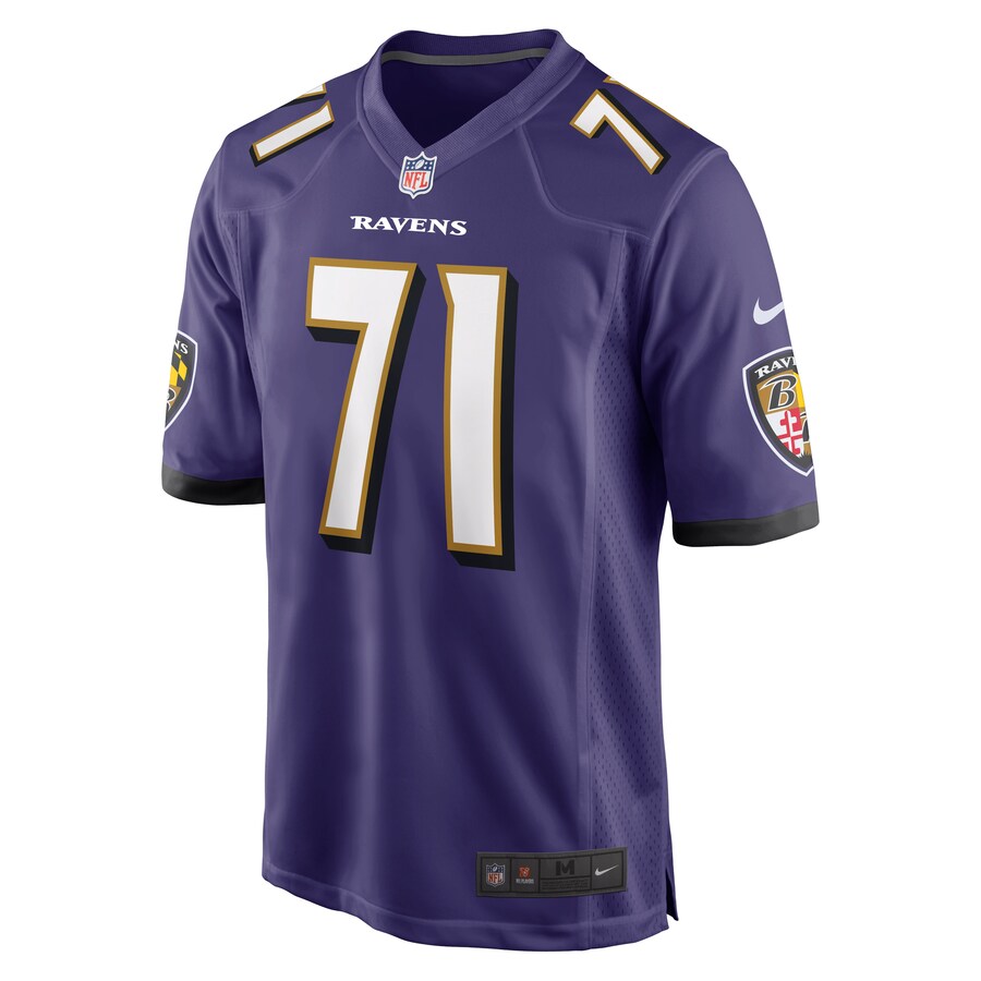 Baltimore Ravens Justin Ellis Game Purple Football Jersey product image