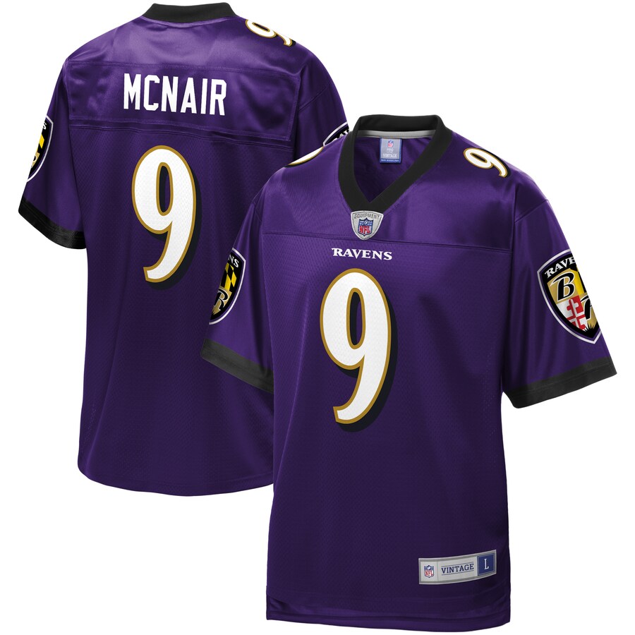 Baltimore Ravens Steve Mcnair Pro Line Purple Football Jersey product image