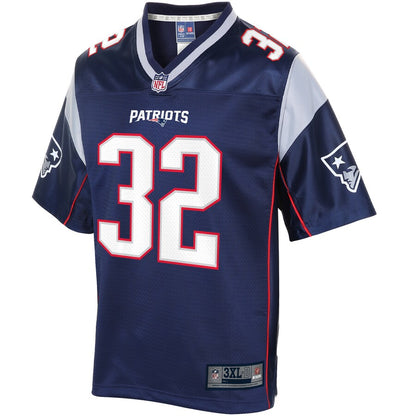 New England Patriots Devin Mccourty Pro Line Big & Tall Navy Football Jersey product image