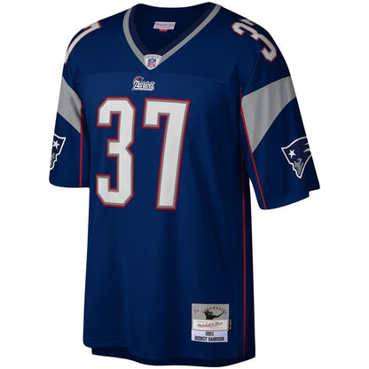 New England Patriots Rodney Harrison Legacy Navy Football Jersey product image