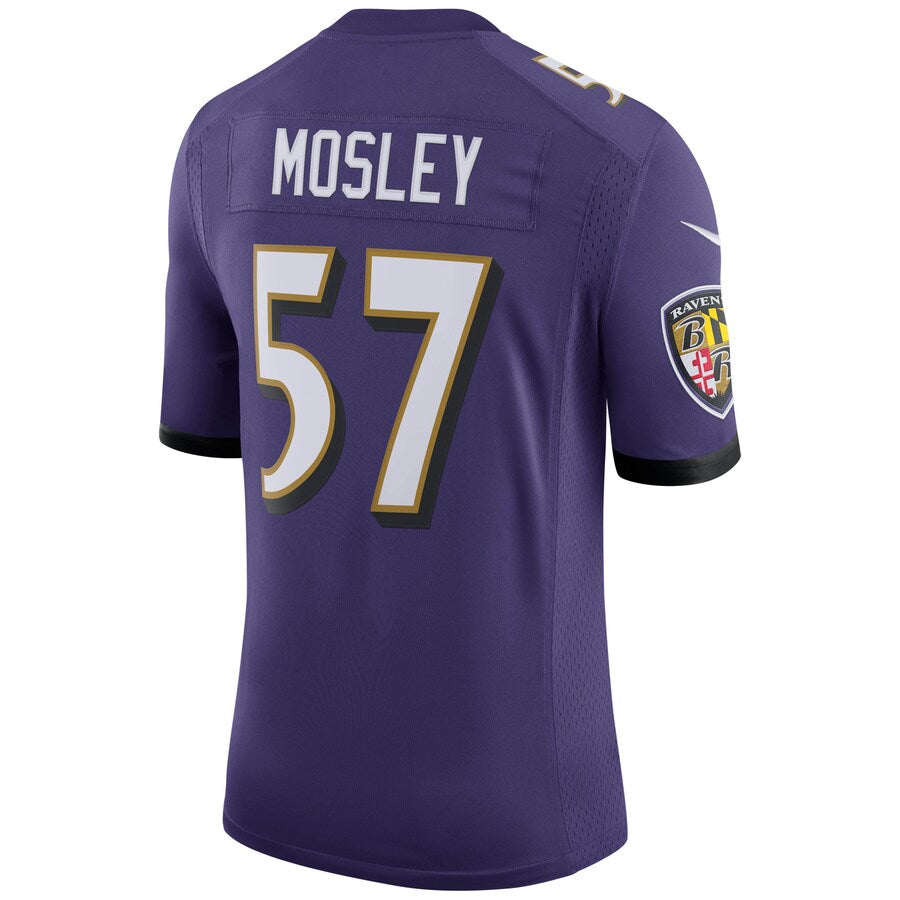 Baltimore Ravens C.j. Mosley Speed Limited Purple Football Jersey product image
