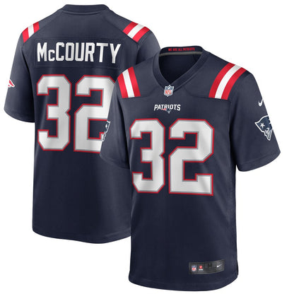 New England Patriots Devin Mccourty Game Navy Football Jersey product image